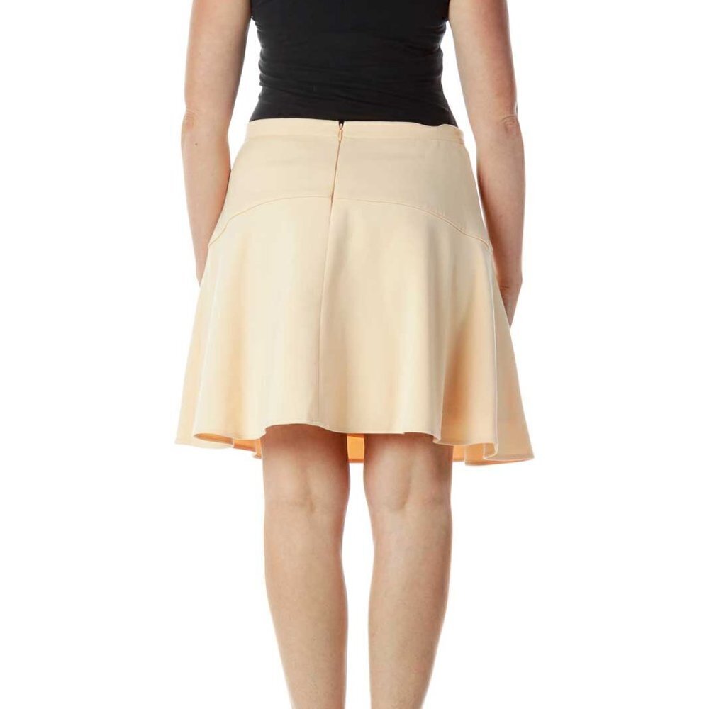 Tahari Orange Flared Skirt - Picture 2 of 4